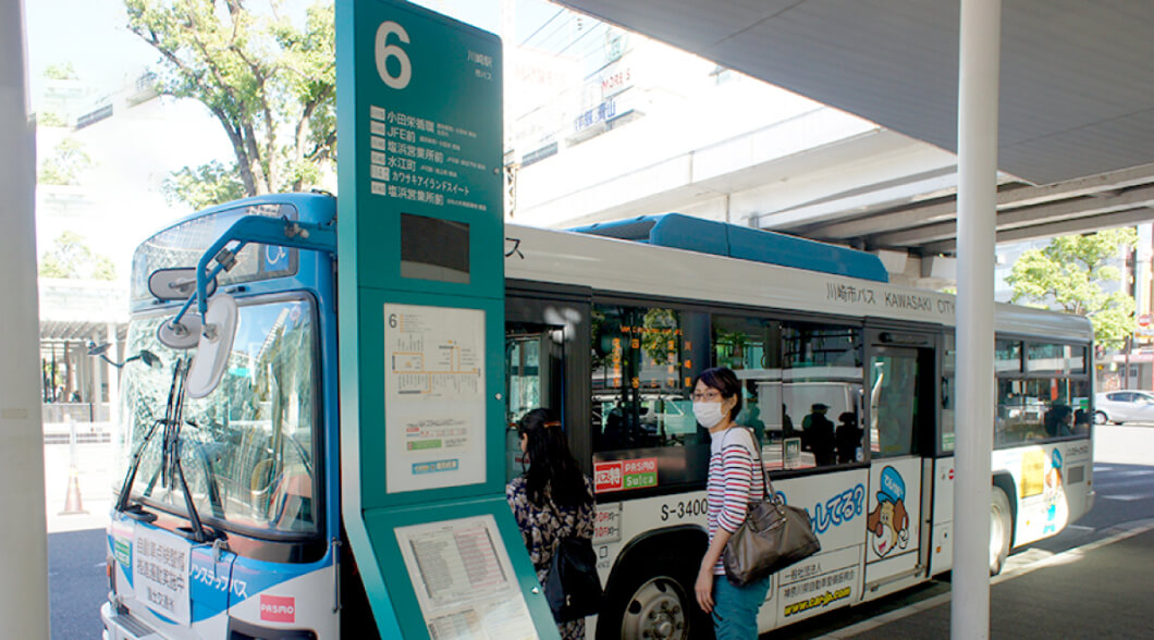 6番乗り場「川40系統」